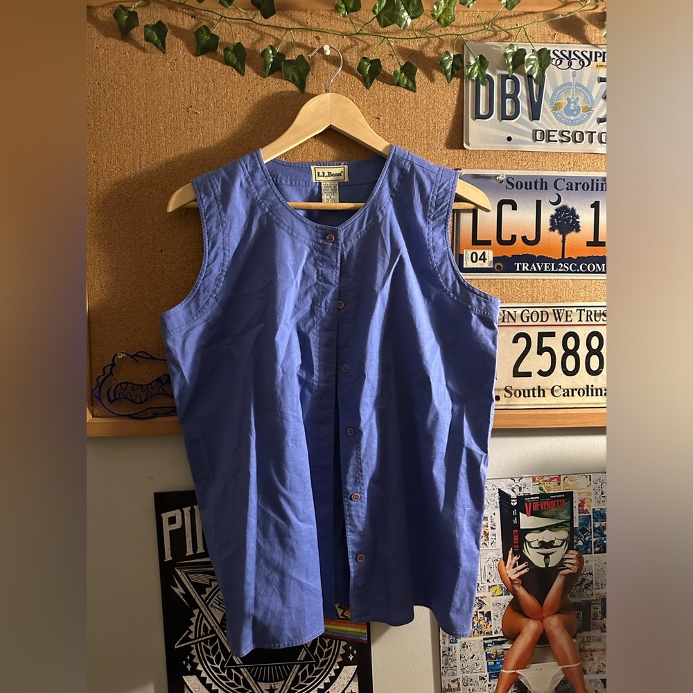 Vintage L.L.Bean vest shirt